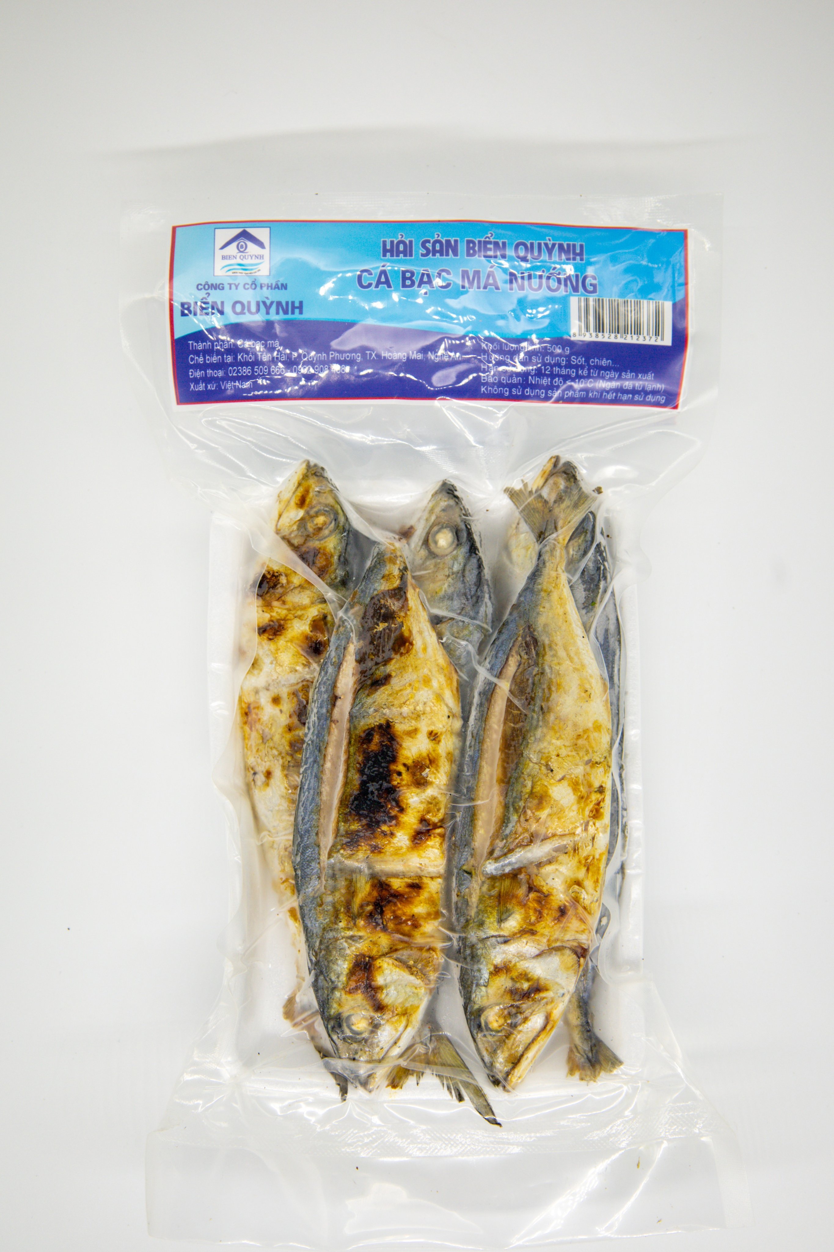 Cá bạc má nướng