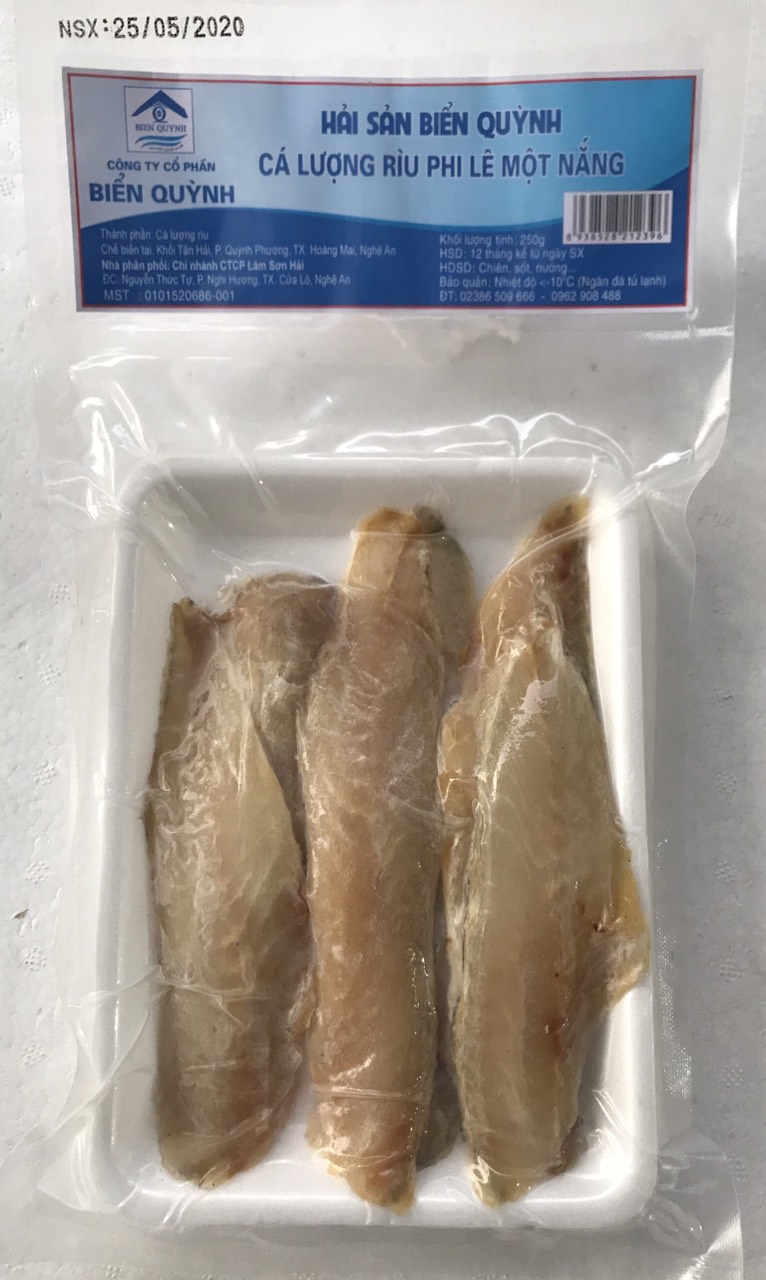 Cá lượng rìu phi lê 1 nắng