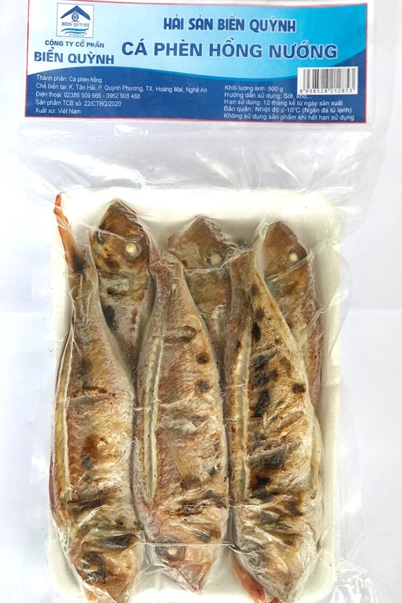 Cá phèn hồng nướng