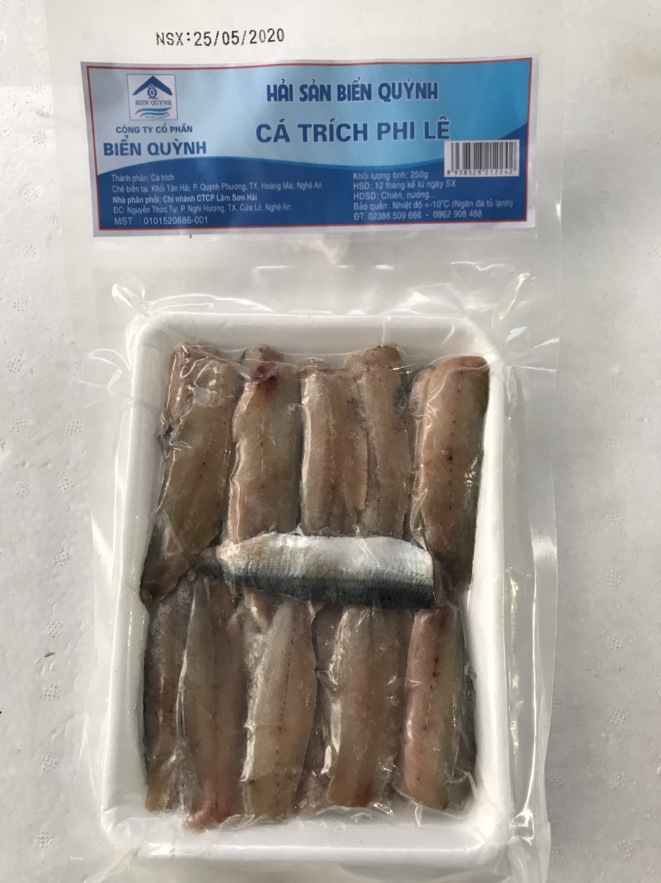 Cá trích phi lê